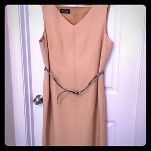 Evan Picone Sleeveless Midi Dress